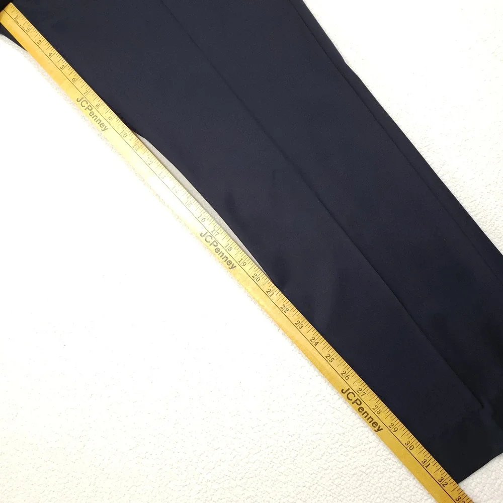 Bonobos2-Piece Suit Men 46R 40 Waist Navy Blue Wool Stretch 2-Button Flat Front
